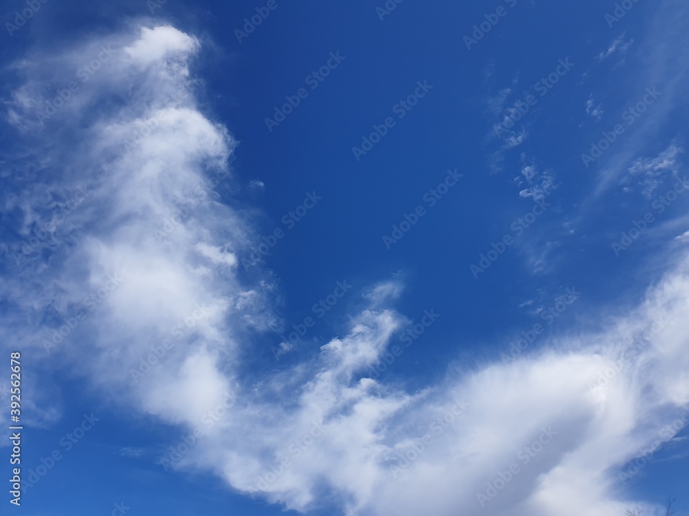 Obraz premium blue sky with clouds