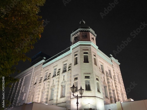 Building of Saitama Resona Bank in Kawagoe City, Saitama Prefecture, japan.