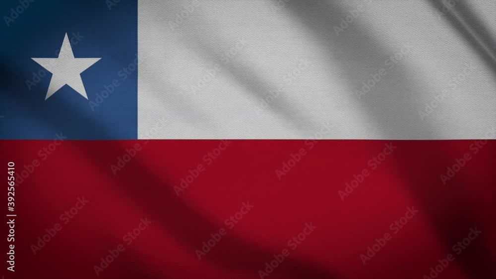 Waving Flag of Chile Waving Flag of Chile