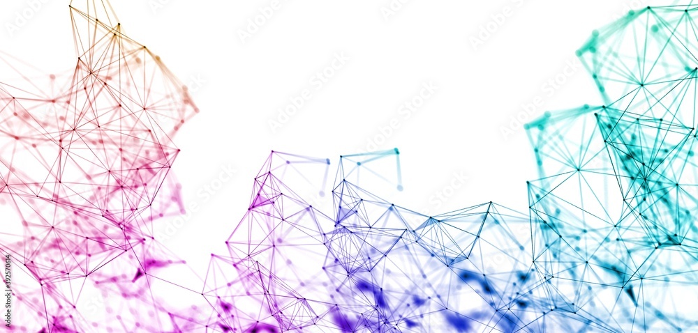 幾何学的な図形と白背景 Stock Illustration Adobe Stock