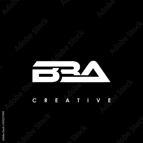 BBA Letter Initial Logo Design Template Vector Illustration	
