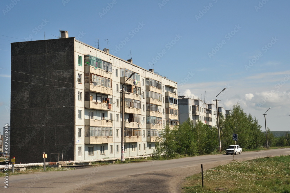 The city of Yurga in the Kemerovo region of Western Siberia