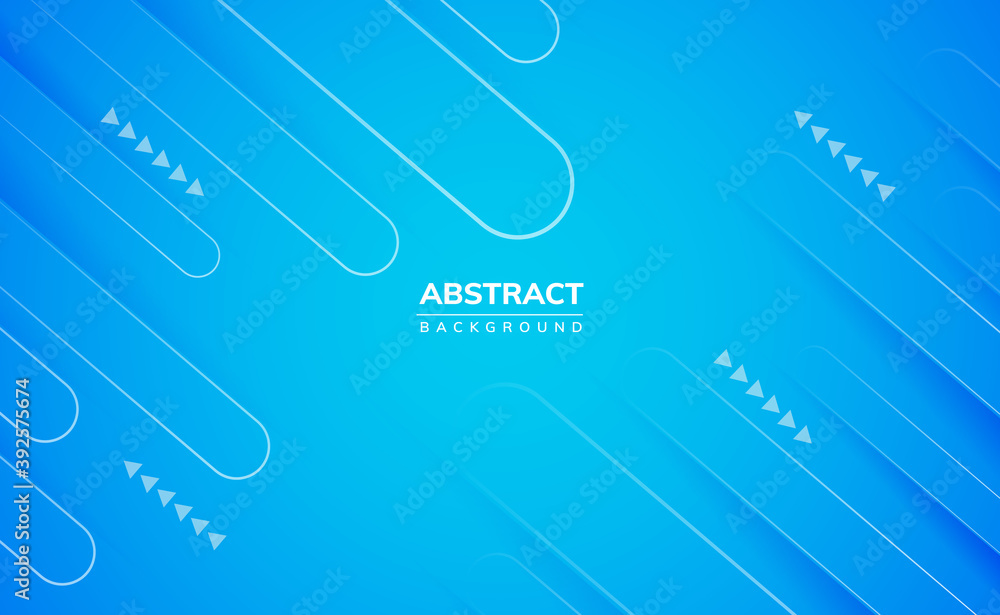 Modern 3d abstract blue business professional background wallpaper with geometric shapes and shadows