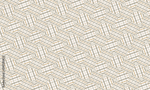 Seamless Plaid Patchwork Pattern - Tartan - Background - Fabric- Geometric