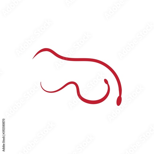 worm vector design