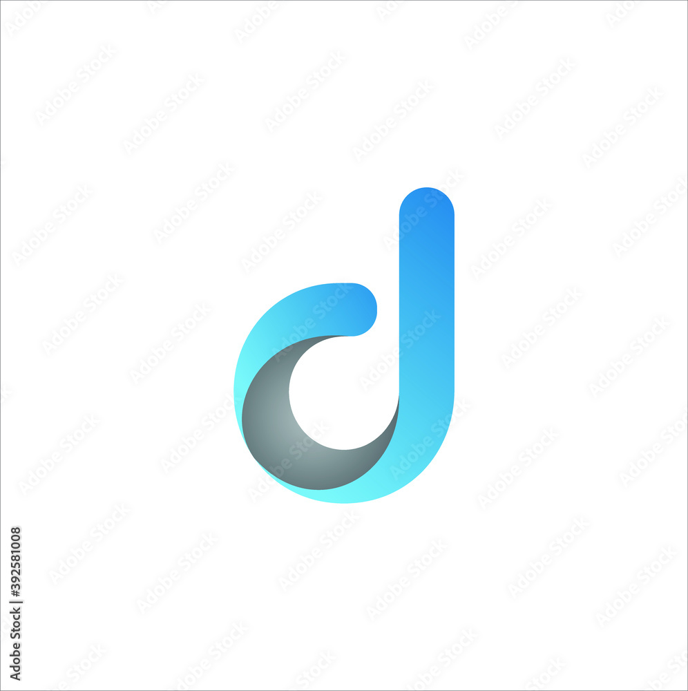 letter D modern logo design vector concept letter D modern logo design vector concept