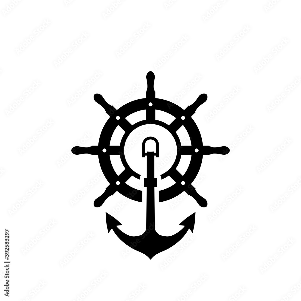 Steering wheel icon isolated on white background Steering wheel icon isolated on white background