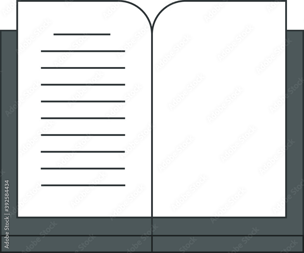 Book Icon Vector Illustration, notebook Book Icon Vector Illustration, notebook