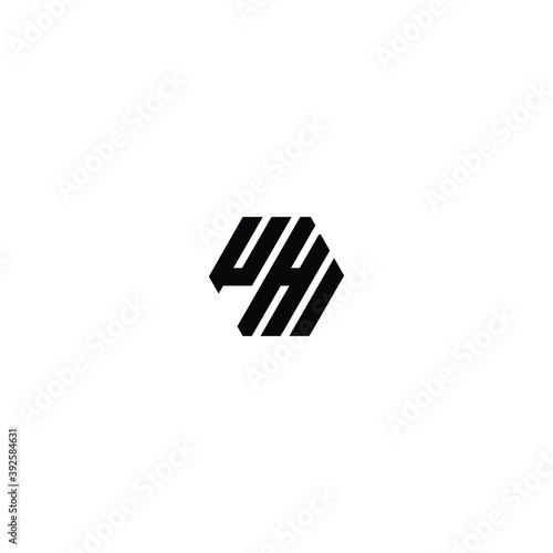 Minimal Letter UHI Logo Design, Outstanding Professional Elegant Trendy Awesome Artistic and Based Alphabet Iconic monogram Logo Design