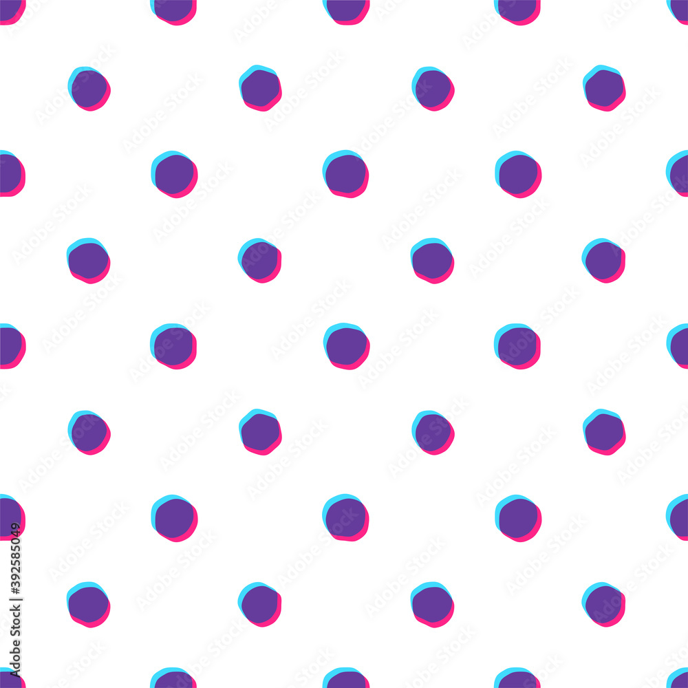 Stereoscopic white image vector pattern purple Stereoscopic white image vector pattern purple