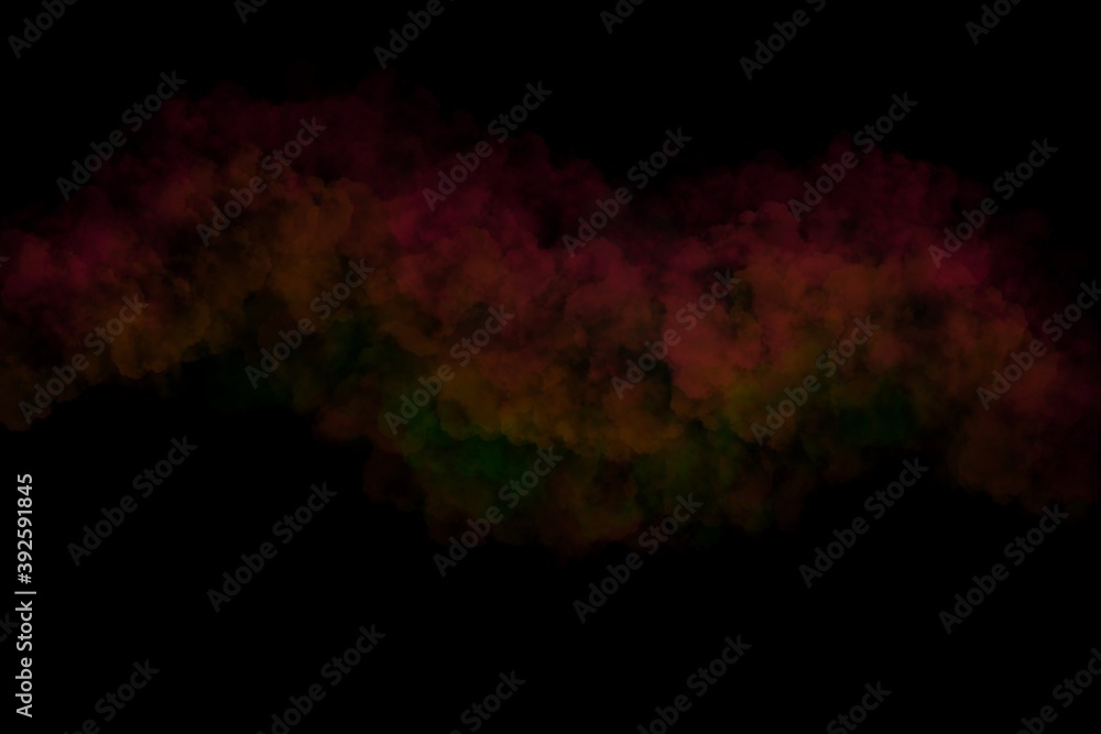 Paint splash on the black scene Abstract background pattern