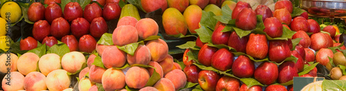 Fresh fruit - background banner image