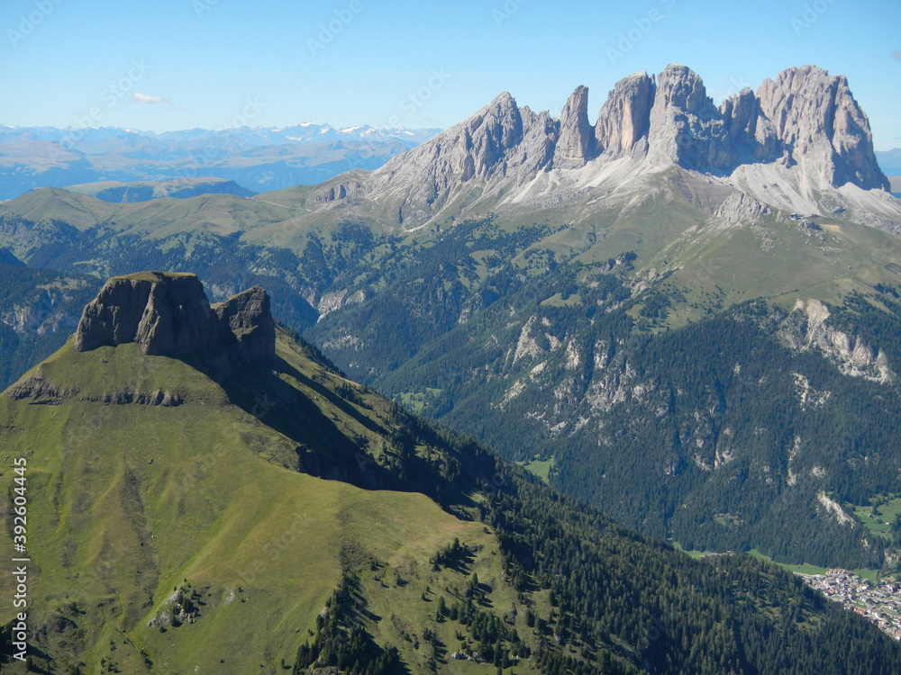 Obraz premium Beautiful views in the rocky Dolomites