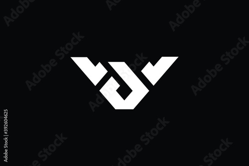 WD logo letter design on luxury background. DW logo monogram initials letter concept. WD icon logo design. DW elegant and Professional letter icon design on black background. W D DW WD photo