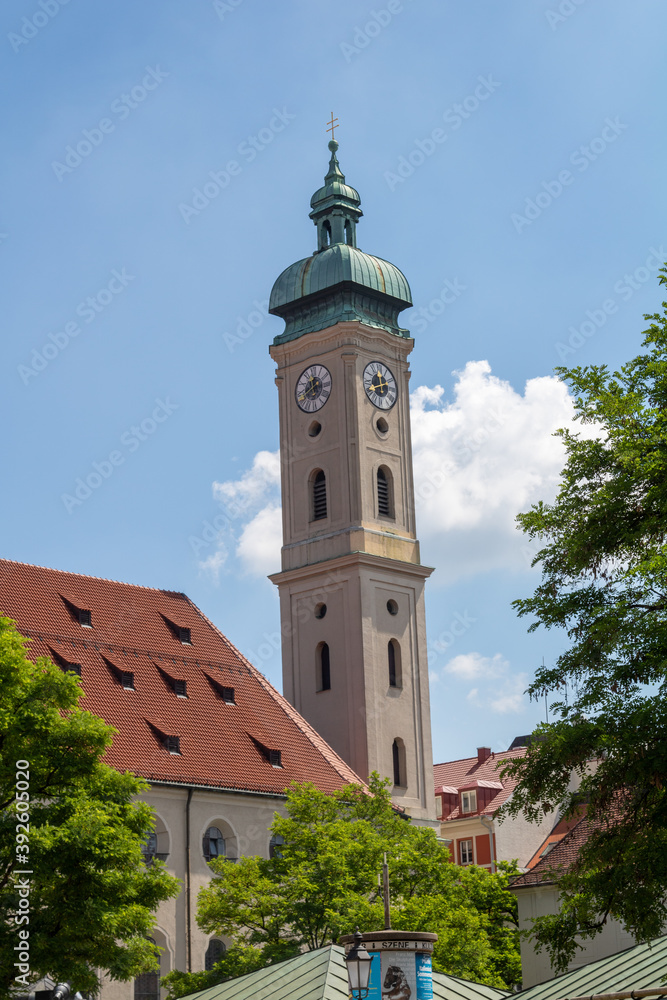 Heilig Geist Kirche church in Munich, Bavaria