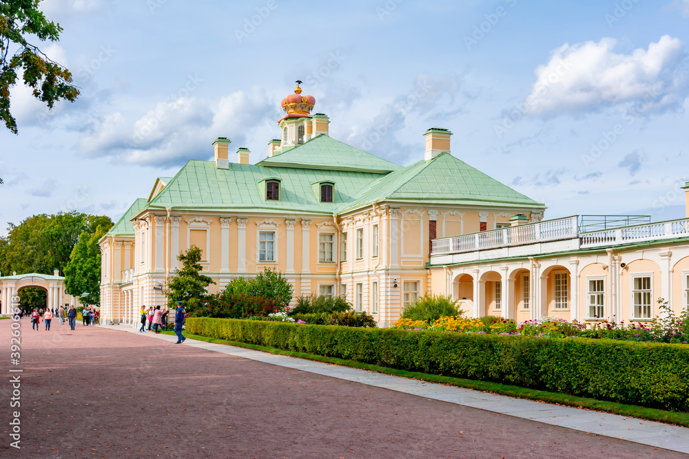 Grand Menshikov Palace in Oranienbaum (Lomonosov), St. Petersburg, Russia