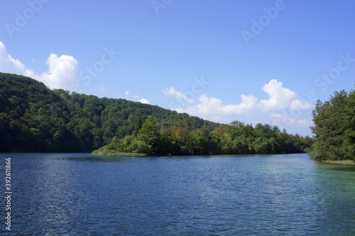 Emerald water of Plitvice Lakes in Croatia © Valmond