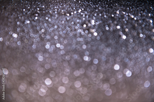 Gray silver light on bokeh abstract background,multi layers colors