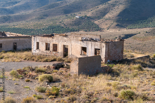 old mining complex in southern Spain