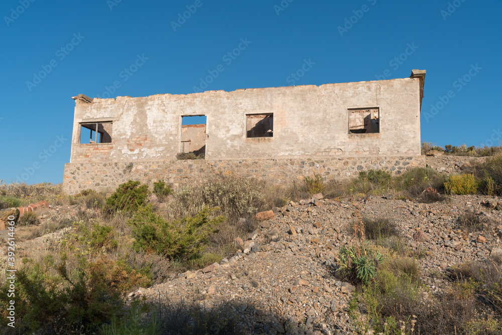 old mining complex in southern Spain old mining complex in southern Spain