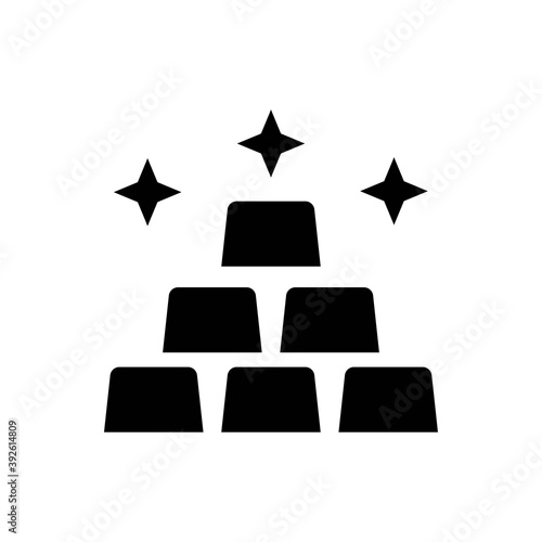 Bar gold icon
