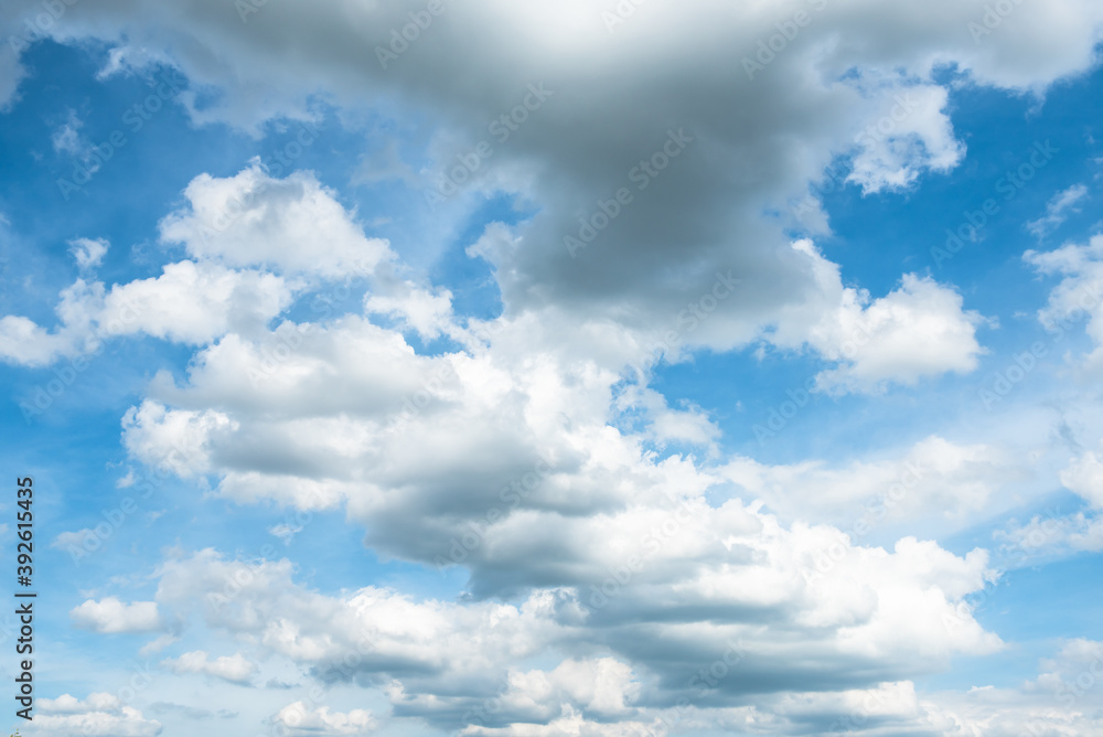 Obraz premium blue sky with clouds