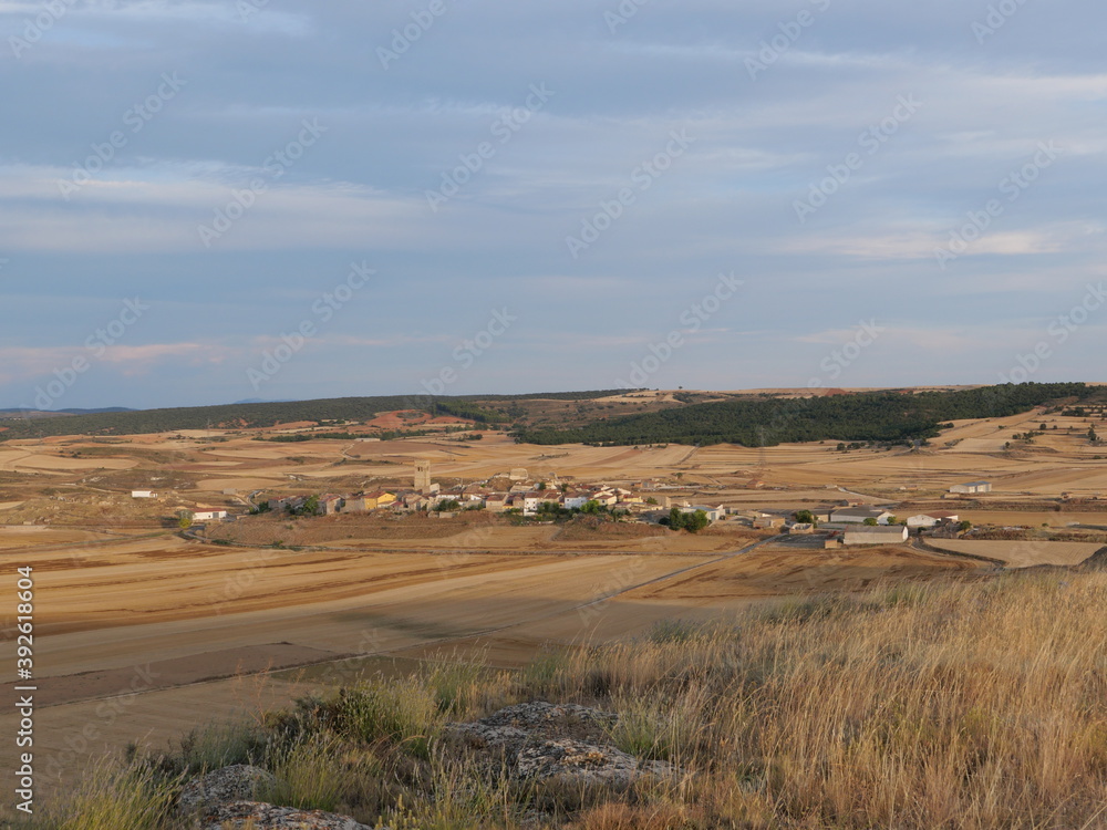 Fototapeta premium Bordalba ( España) en verano