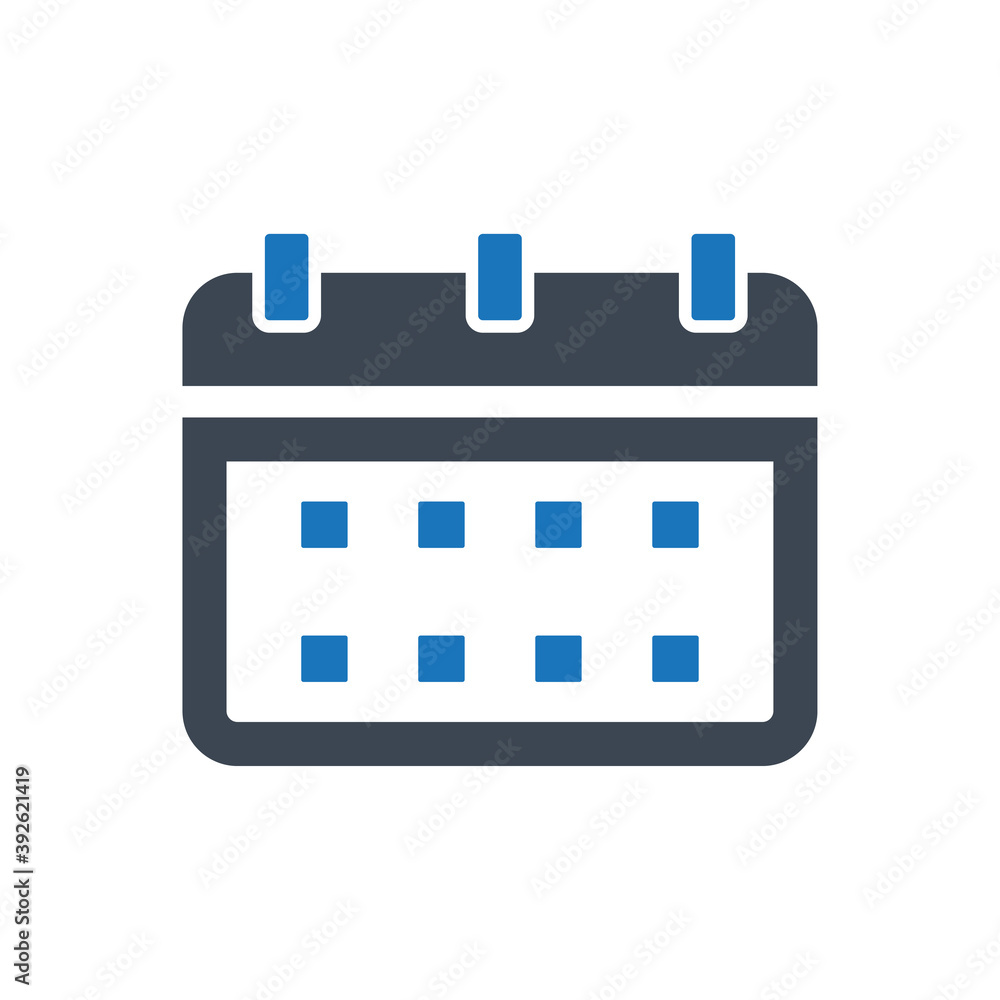 Calendar icon ( vector illustration ) Calendar icon ( vector illustration )