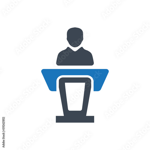 Lecture icon ( vector illustration )