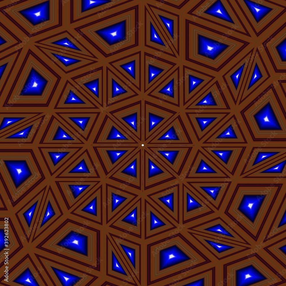 kaleidoscope of geometric multicolored patterns.abstract background. kaleidoscope of geometric multicolored patterns.abstract background.