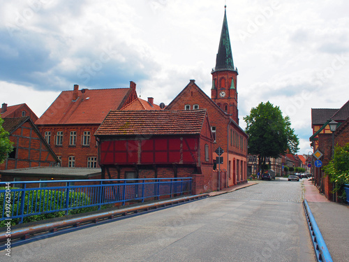 Obraz na płótnie Dömitz an der Elbe w salonie