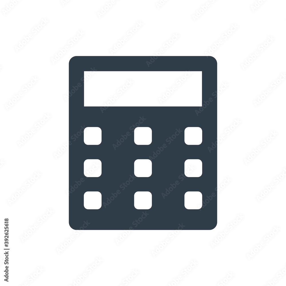 Finance calculator icon Finance calculator icon