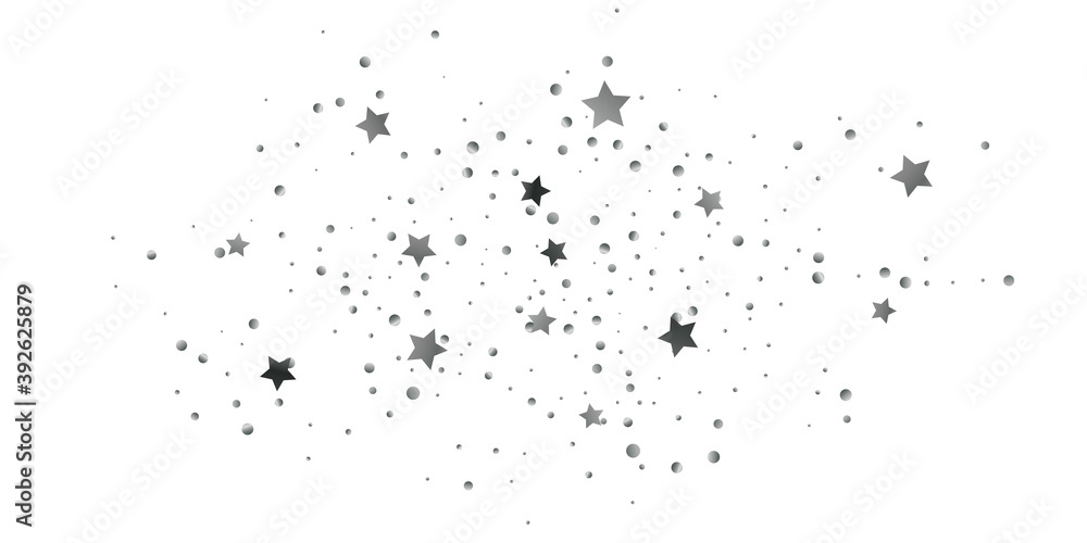 Star confetti. Star confetti.