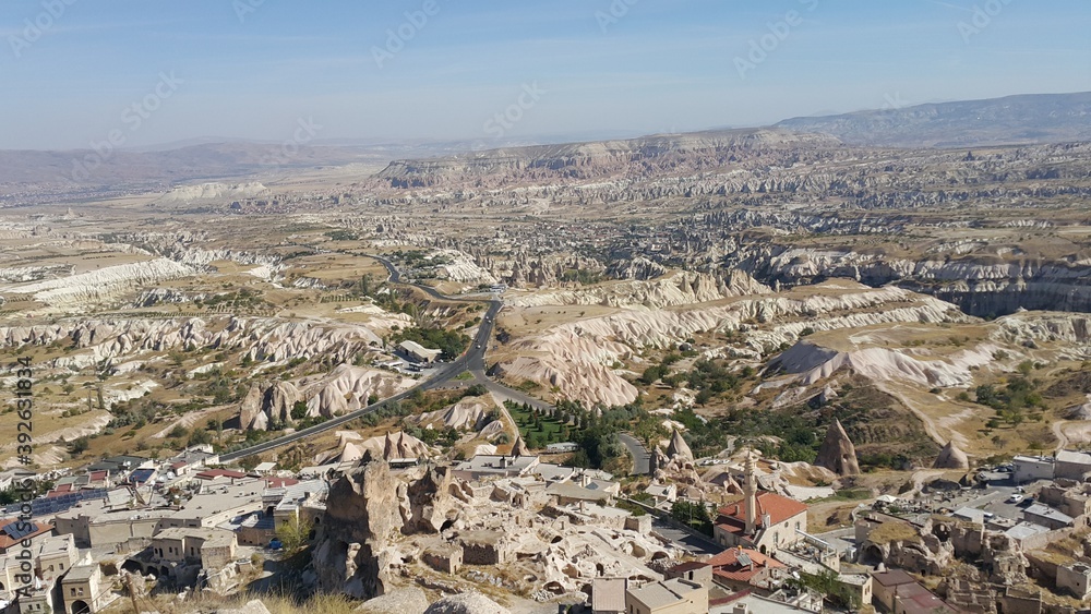 Cappadocia view from Uçhisar