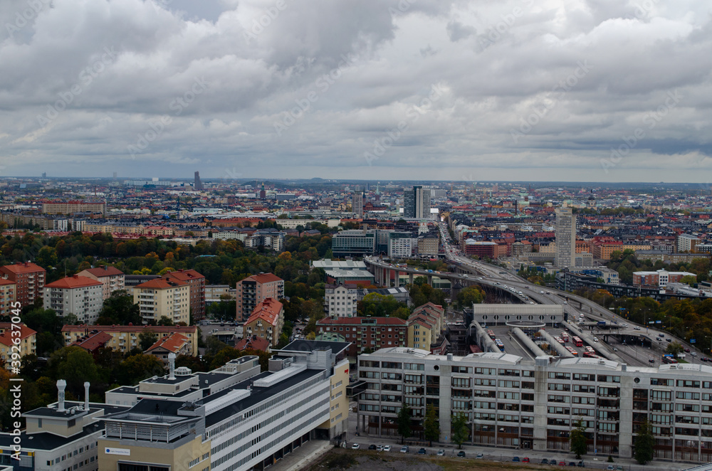 Obraz premium view of the city, Stokgolm, Sweden