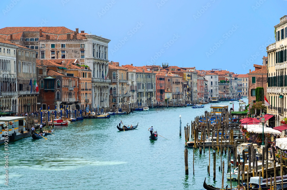 Obraz premium view of Venice and the grand canal