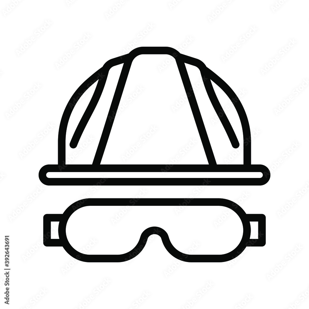 Engineer icon - Safety helmet. Editable icon. vector illustration Engineer icon - Safety helmet. Editable icon. vector illustration