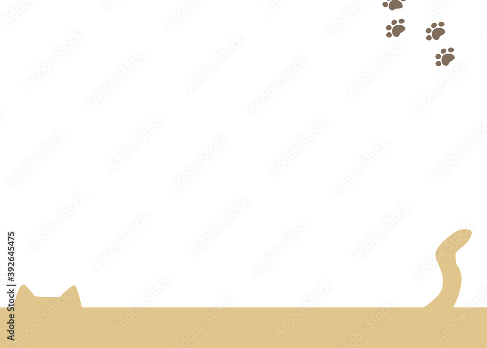 Obraz premium ねこさんのフレーム01