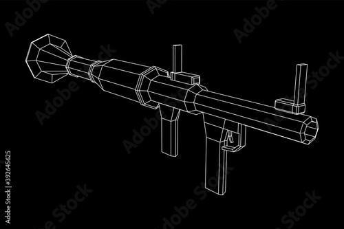 Anti-tank rocket propelled grenade launcher - RPG 7