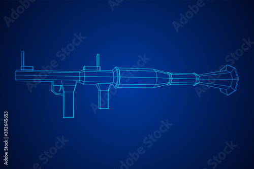 Anti-tank rocket propelled grenade launcher - RPG 7