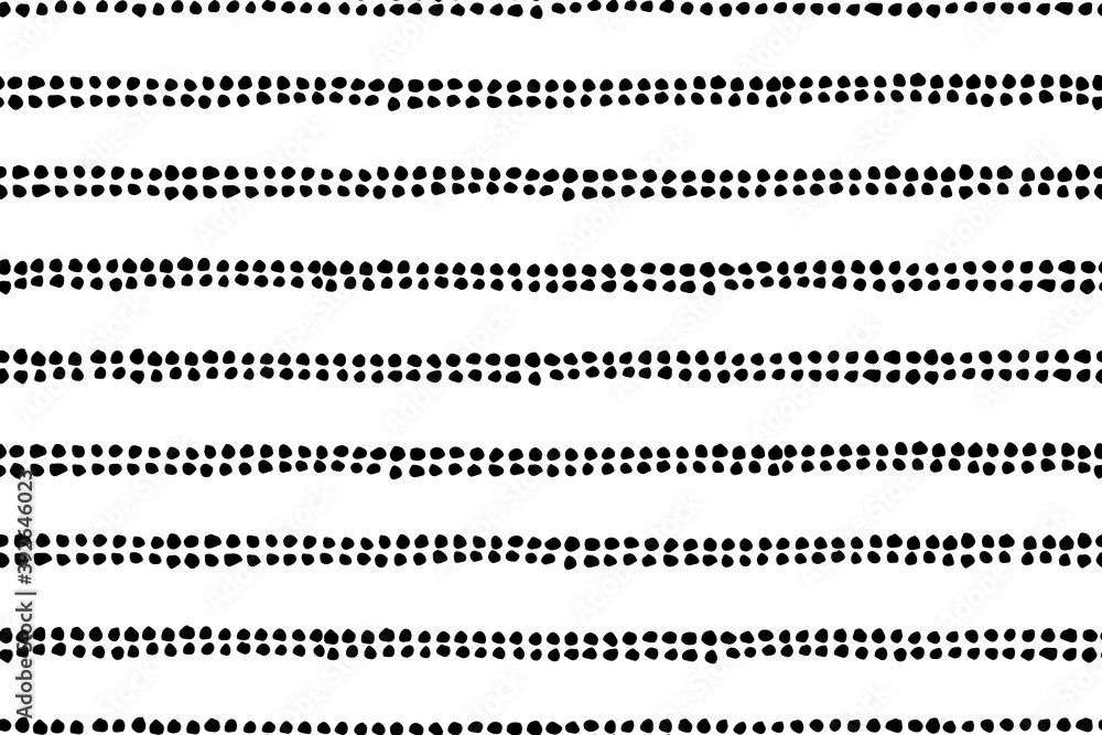 Hand drawn seamless dot pattern. Dry brush and rough edges ink illustration. Abstract vector background. Swatch in the panel Hand drawn seamless dot pattern. Dry brush and rough edges ink illustration. Abstract vector background. Swatch in the panel