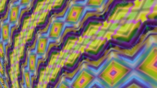 Abstract multi-colored textured patterned background.