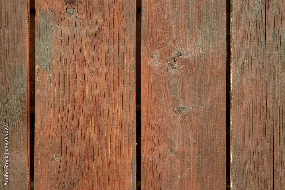Naklejka premium Old painted wood wall - texture or background