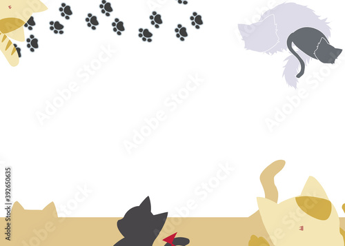 ねこさんのフレーム05