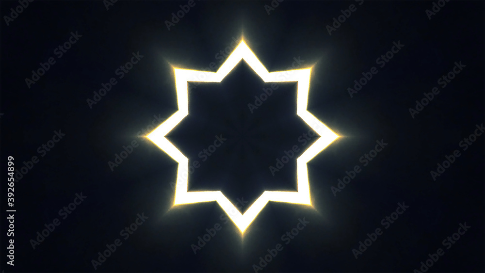 Bright Kaleidoscope visual with abstract flame fractal. Bright Kaleidoscope visual with abstract flame fractal.