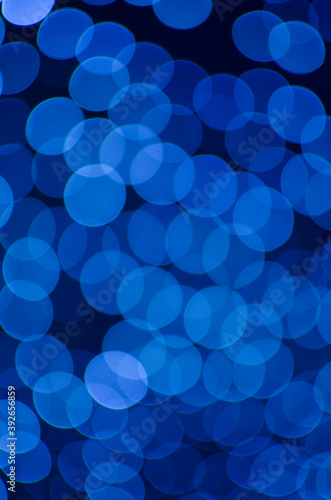 blue bokeh background