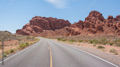 Valley of Fire american roads