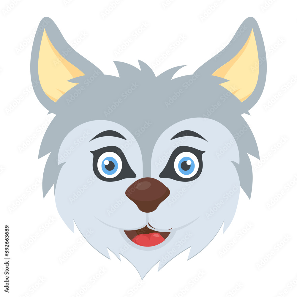 
Cute koala bear face cartoon animal
