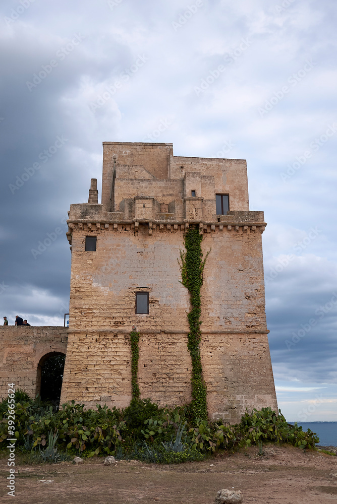 Torre Colimena, Italy - September 02, 2020: View of Torre Colimena Torre Colimena, Italy - September 02, 2020: View of Torre Colimena