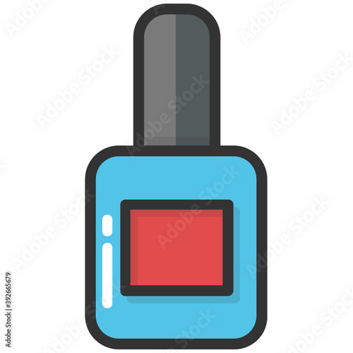 
Nail varnish to color nails used by women
